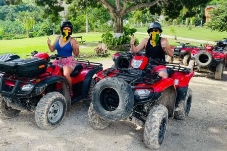 Private parasailing and ATV with transportation services