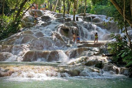 Dunns River Falls & Blue Hole Private COMBO Tour from Montego Bay