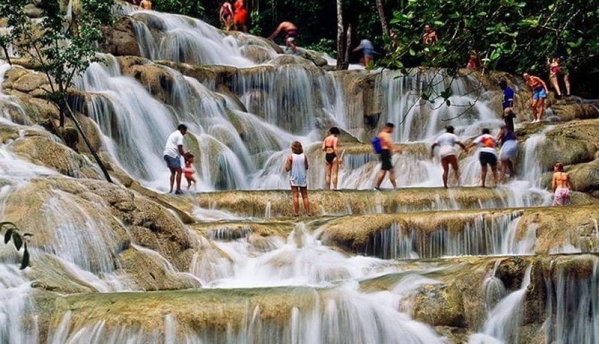 World Famous Attraction Dunn’s River Falls Ocho rios, Jamaica